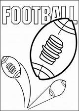 Free & Easy To Print Football Coloring Pages  Tulamama sketch template