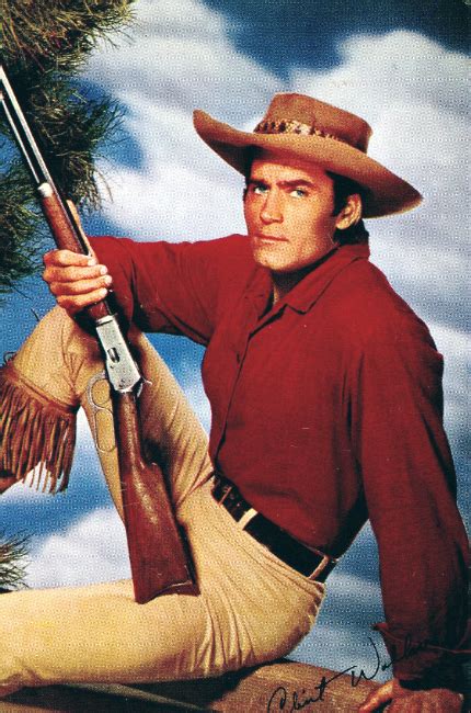 Promotional still of Clint Walker for the 1959 movie "Yellowstone Kelly ...