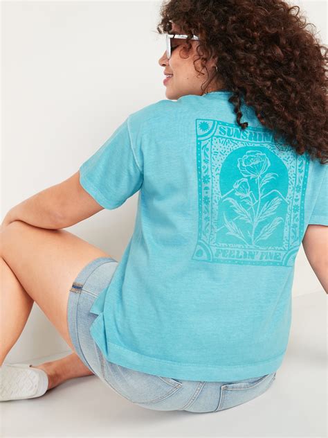 Loose Vintage Graphic T-Shirt for Women | Old Navy