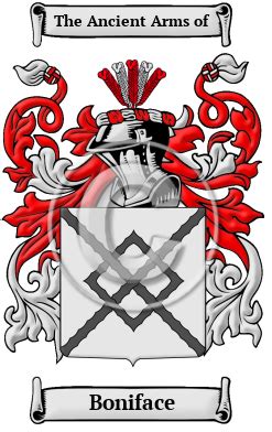 Boniface Name Meaning, Family History, Family Crest & Coats of Arms