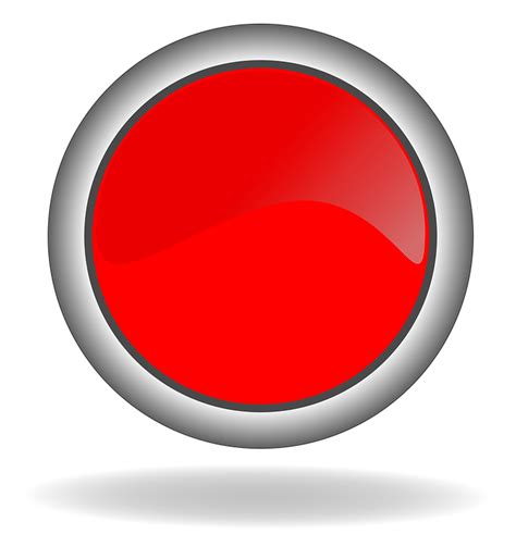 Damaged red button png gif - bpowind