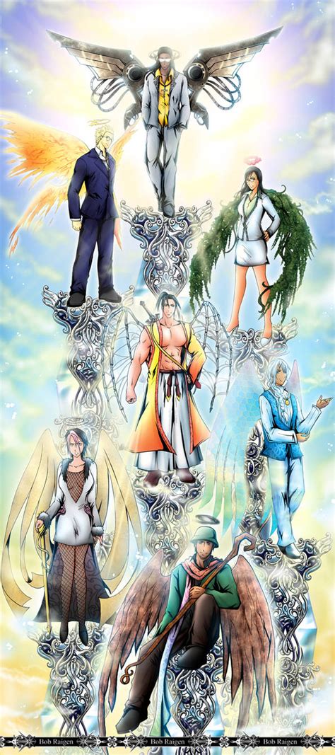 Seven Archangels of Heaven by Bob-Raigen on DeviantArt