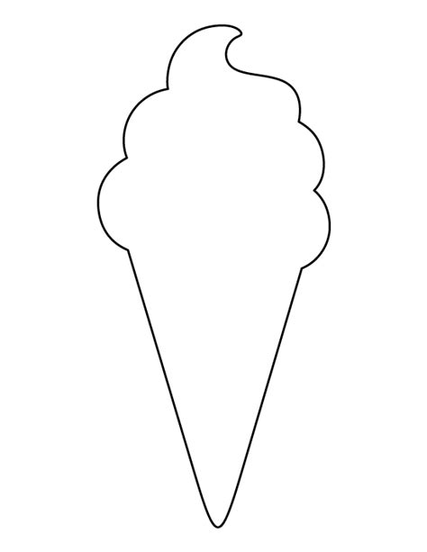 Free Ice Cream Cone Printables - Free Templates Printable