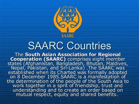 Saarc countries details