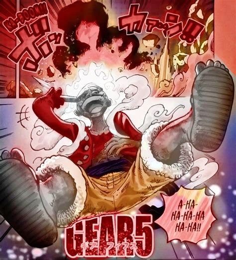 Luffy gear 5, luffy awakening, luffy fight kaido, wano arc Luffy Gear 5 ...