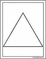 Triangles Coloring Pages  Learny Kids sketch template