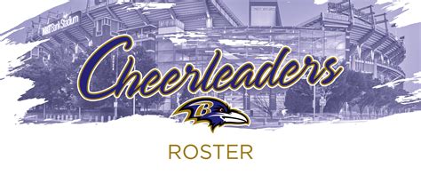 Ravens Cheerleaders Roster | Baltimore Ravens – baltimoreravens.com