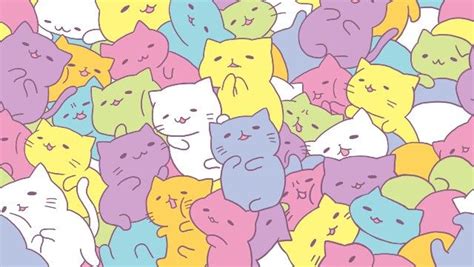 Colourful kitties | Kawaii cat, Cat photo, Cat wallpaper