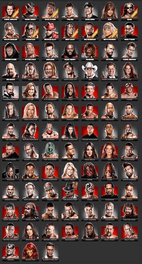 A throwback to the WWE '13 roster : r/SquaredCircle