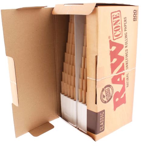 RAW Cones (Box of 800) – Smoke Loud UK