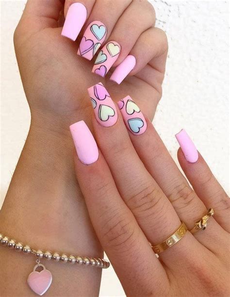 Scribble Pink Heart Nails Pictures, Photos, and Images for Facebook ...