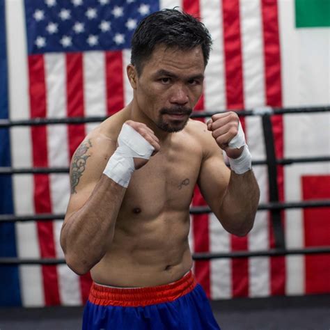 Manny Pacquiao’s son Jimuel gets into the ring to join his father in training | South China ...