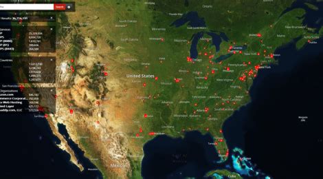 Shodan Maps – COD.e