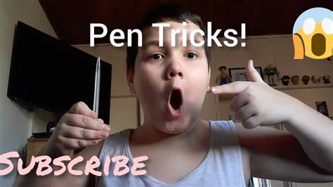 TOP 3 PEN TRICKS YOU CAN DO! - YouTube