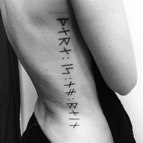 Rune Tattoo. So rad. Tattooed by Noelle LaMonica Divine Machine Tattoo - Buffalo NY | Татуировки ...