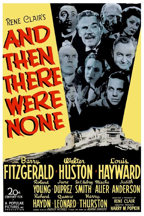 And Then There Were None (1945) - Posters — The Movie Database (TMDB)