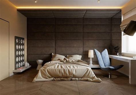 Padded wall panels in the bedroom – outstanding accent wall ideas