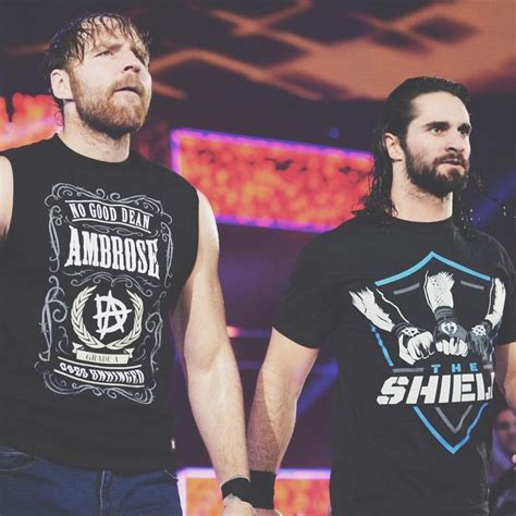 Dean Ambrose and Seth Rollins | Dean ambrose seth rollins, The shield wwe, Raw wrestling