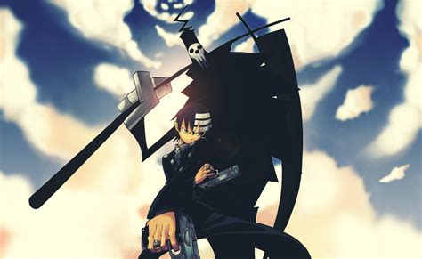 Soul Eater - Death the Kid & Shinigami HD Wallpaper