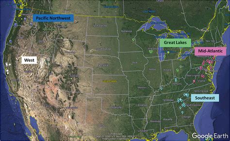 brown marmorated stink bug trap study map - Entomology Today