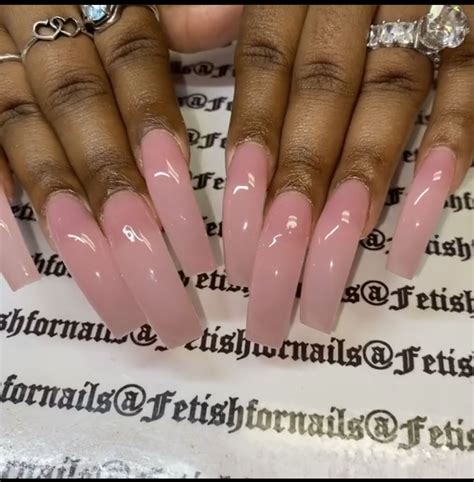 Prefect long square nails | Curved nails, Long square nails, Pink ...