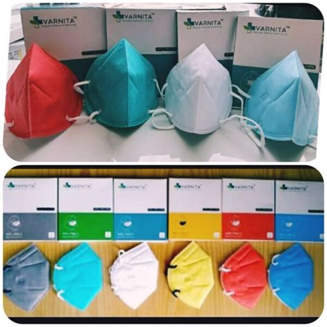 N95 Masks-Coloured (Pack Of 5) – Certified Export Grade - AlterLyfe