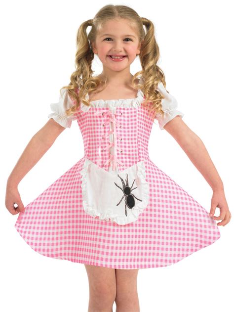 Child Miss Muffet Costume | Fancy dress costumes, Childrens fancy dress ...