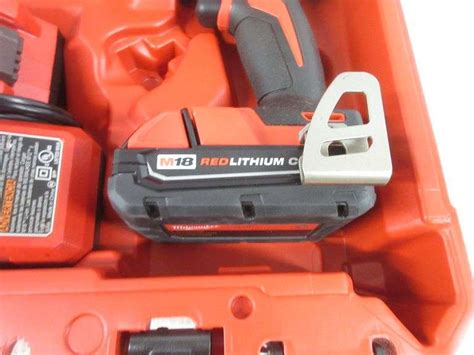 Milwaukee brushless drill with case, charger, and 2.0 battery ...