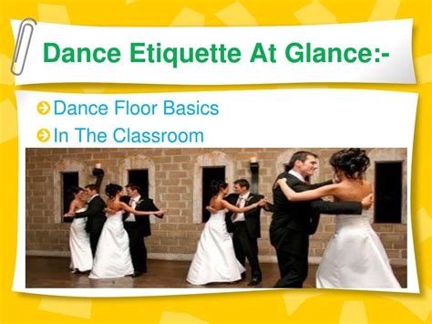 PPT - Know Dance Etiquette to Grow Your Dancing Skills PowerPoint Presentation - ID:7167479