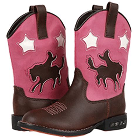 Roper Kids Western Lights Cowboy Boots (Toddler/Little Kid) at Zappos.com