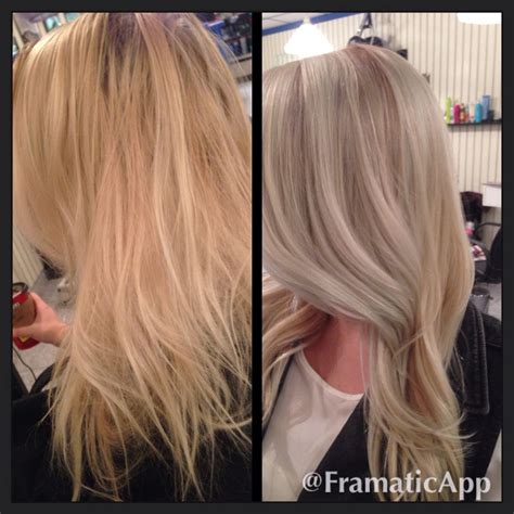 Before and after. Wella Illumina .#olaplex | Mom hairstyles, Shortish ...