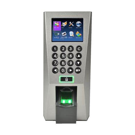 ZKTeco Fingerprint F18 Standalone Access Control and Time Attendance With Adapter - Digital Bridge