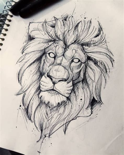 Pin by Morgan Rodgers on A | Lion sketch, Sketches, Lion tattoo design