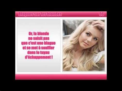 Top blague sur les blondes - YouTube