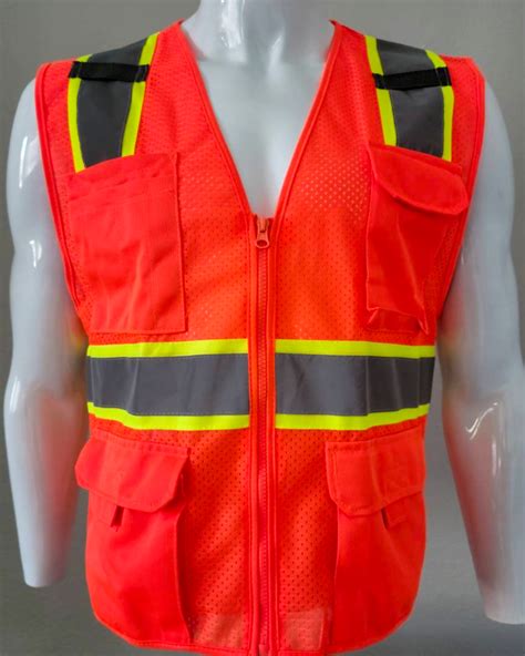 Orange Safety Vest – C U Safe