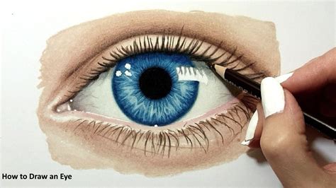 How To Draw Eyes With Colored Pencils by Jasmina Susak