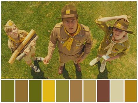 Color Palette Cinema en Instagram: “Since it's Wes Anderson's birthday, here's an extra palette ...