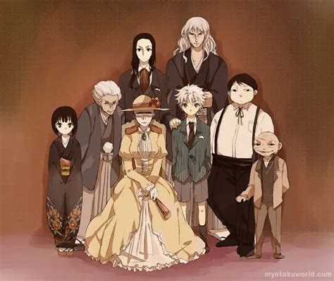 All Zoldyck Family Members From Hunter x Hunter - My Otaku World