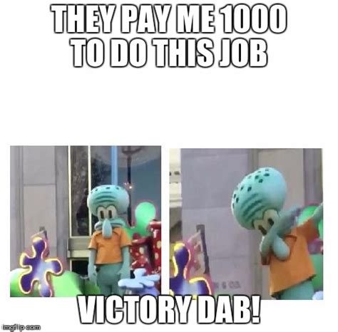 Squidward Dab - Imgflip