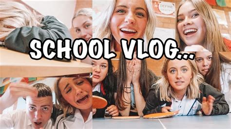 SCHOOL VLOG!! | I vlogged at school and this is what happened... - YouTube