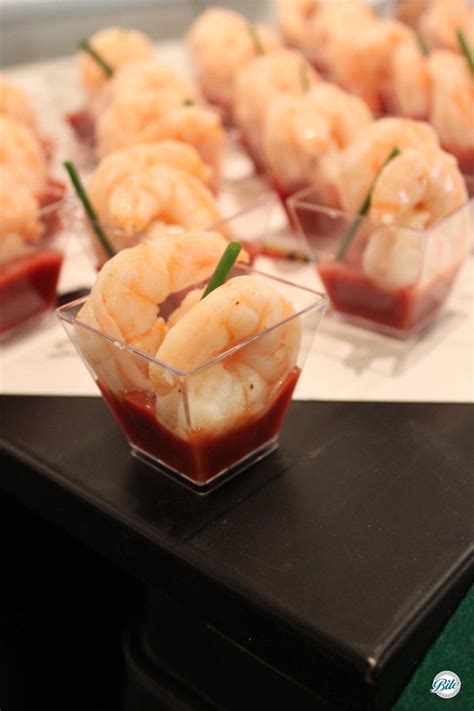 Individual Shrimp Cocktail Presentations : SunGold Kiwi Shrimp Cocktail ...