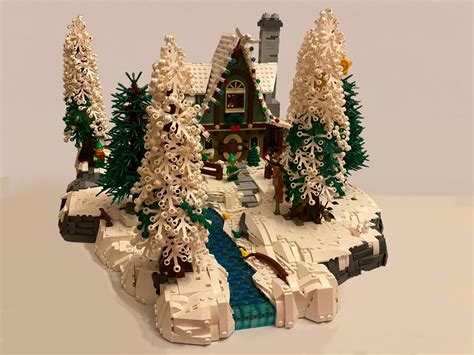 Santa’s Workshop MOC using official Set : r/lego