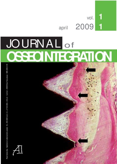 Journal of osseointegration by Ariesdue srl - Issuu