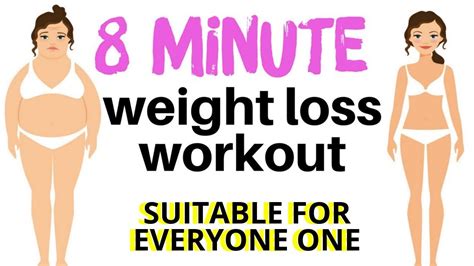 WEIGHT LOSS WORKOUT - QUICK HOME FITNESS EXERCISE VIDEO WITH THE BEST ...