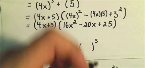 How to Factor the sum and difference of cubes « Math :: WonderHowTo