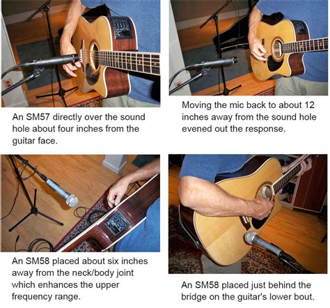 Recording Acoustic Guitar: Mic Placement | Disc Makers Blog