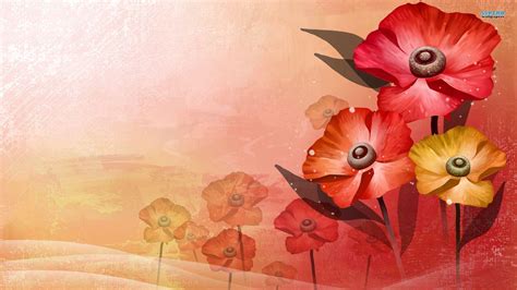 Remembrance Poppies Wallpaper