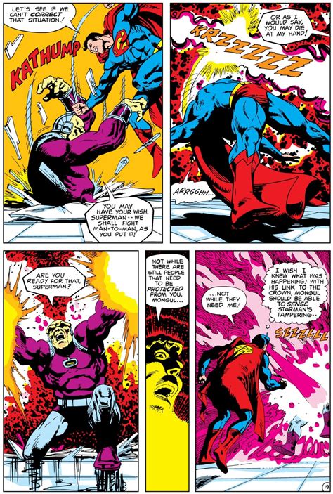 Superman vs. Mongul. [from DC Comics Presents...