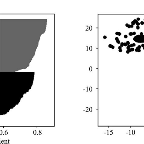 Silhouette coefficient for all data (SVD and agglomerative ...