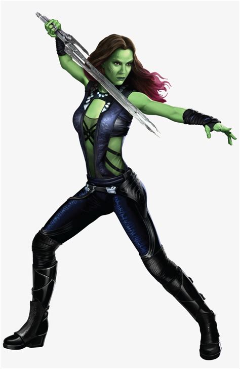 Download Guardians Of The Galaxy Png Clipart - Gamora Guardians Of The ...